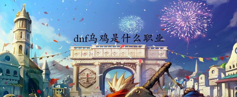 DNF地下城与勇士乌鸡